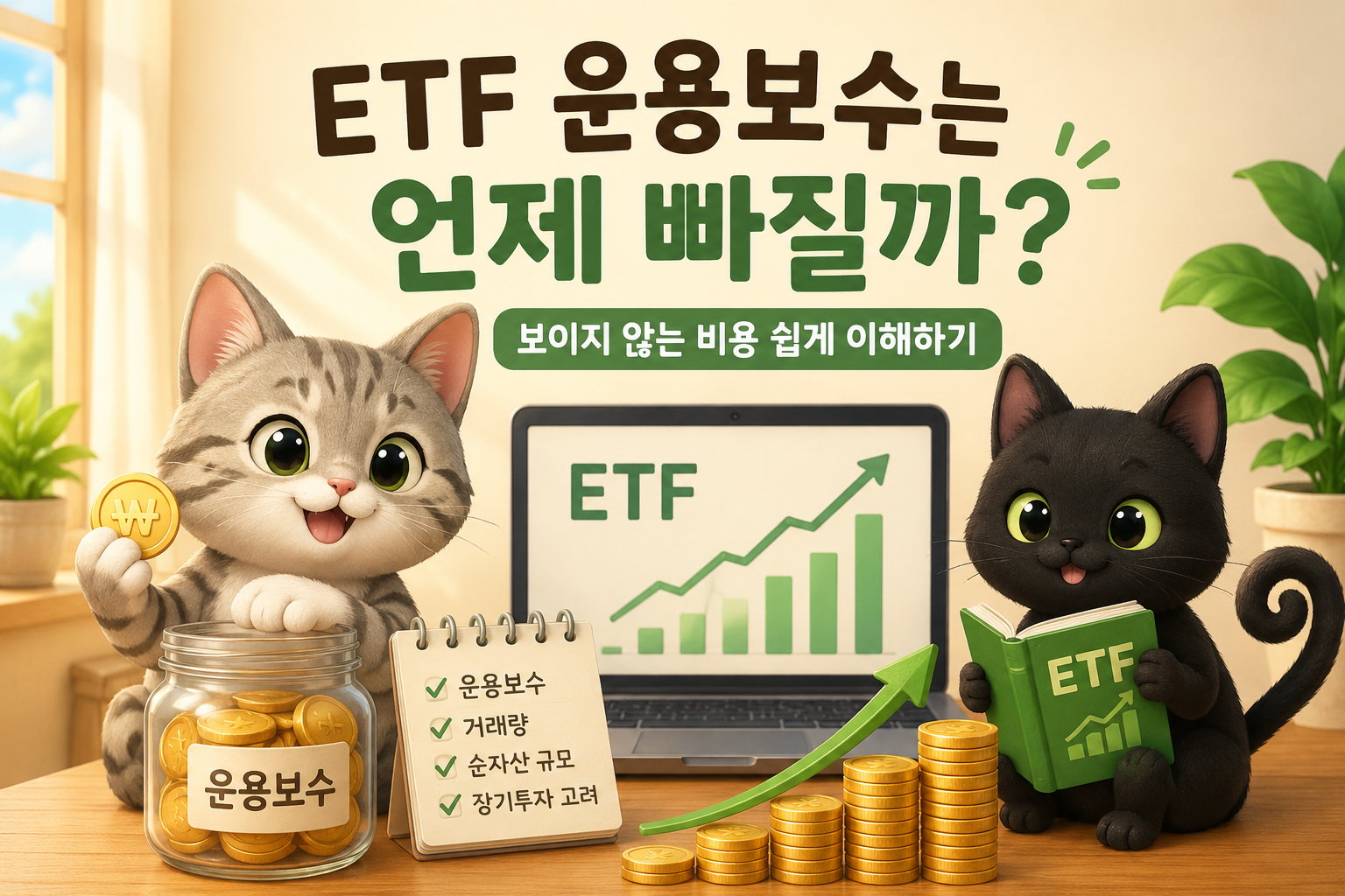 국내 주식 ETF 운용 보수 관련 내용