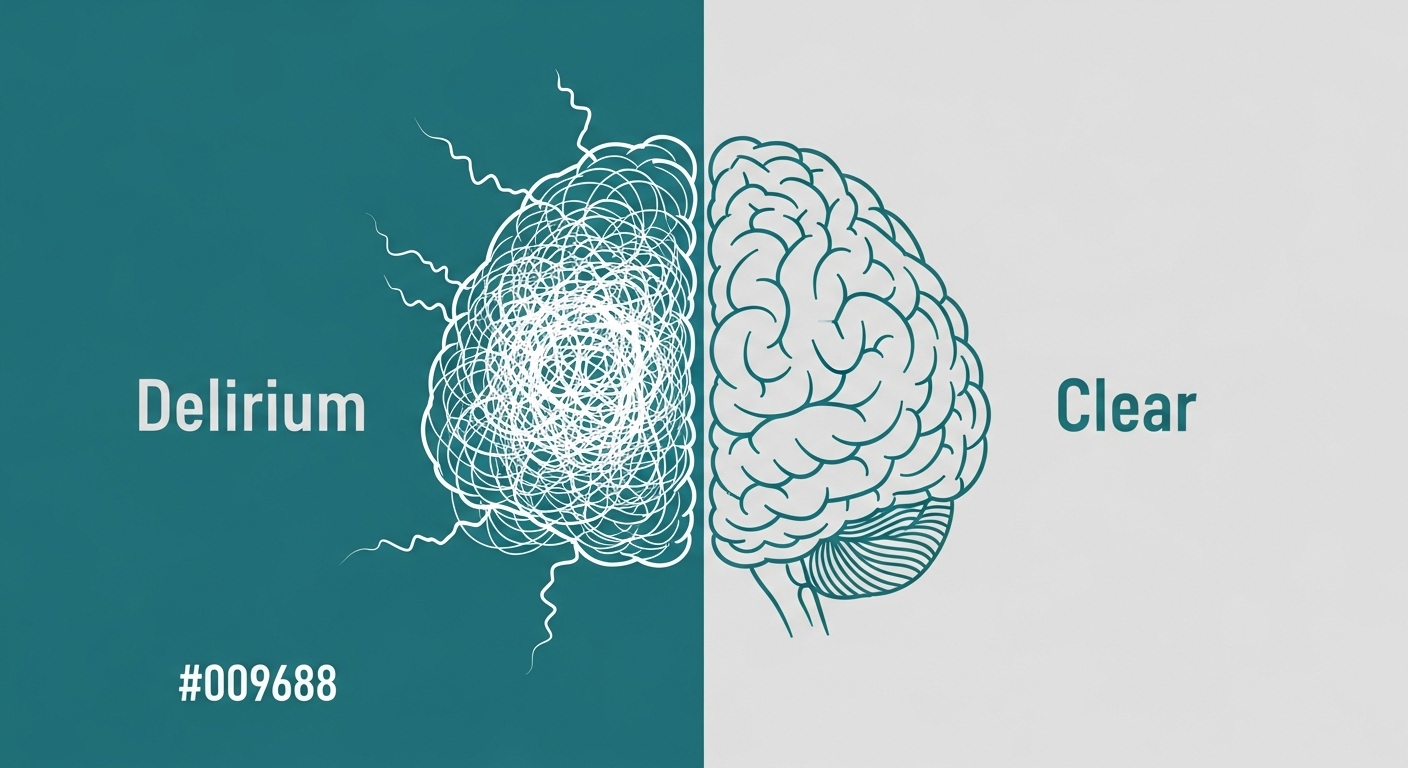 섬망 뜻과 증상: 치매와 다른 급성 인지 기능 장애, 원인부터 치료까지