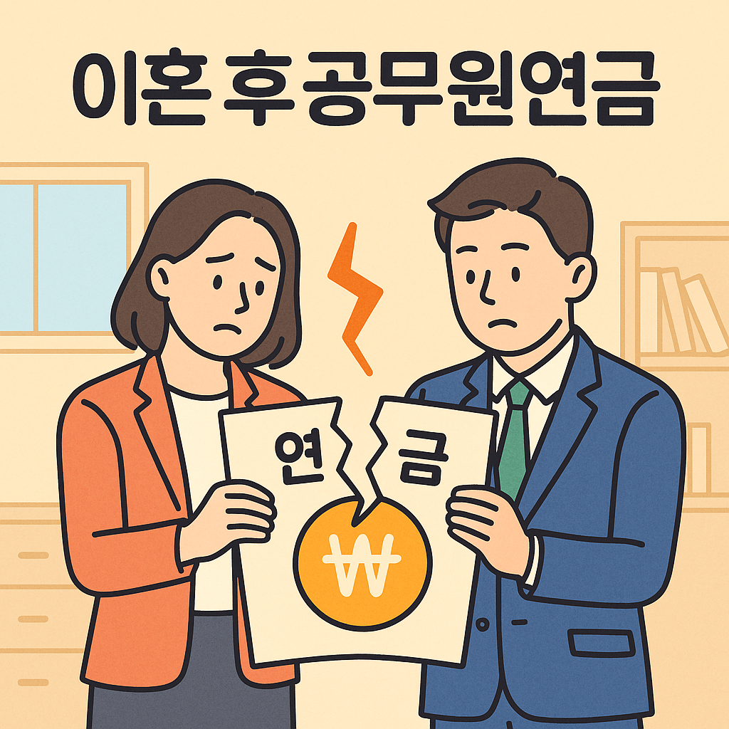 수원이혼변호사,이혼후공무원연금