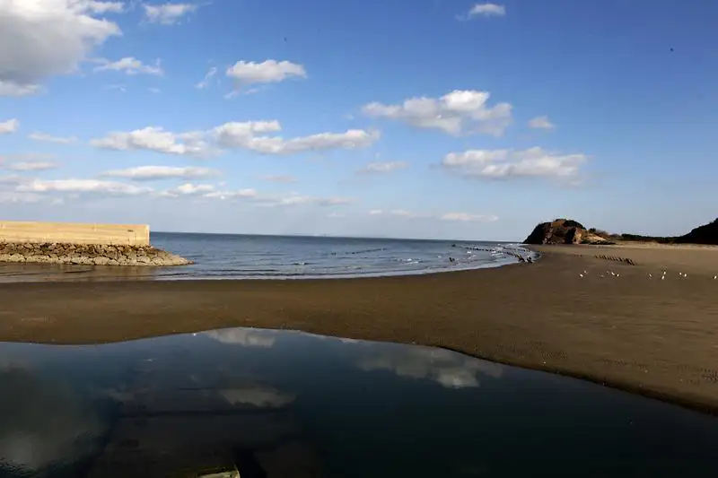 대청도 옥죽도 해변