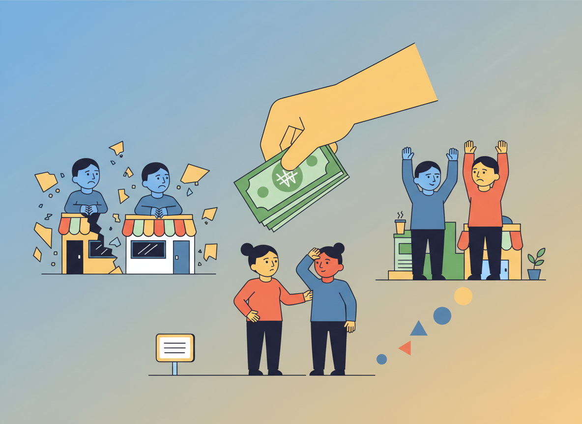 소상공인 희망리턴패키지 원스톱 폐업 지원