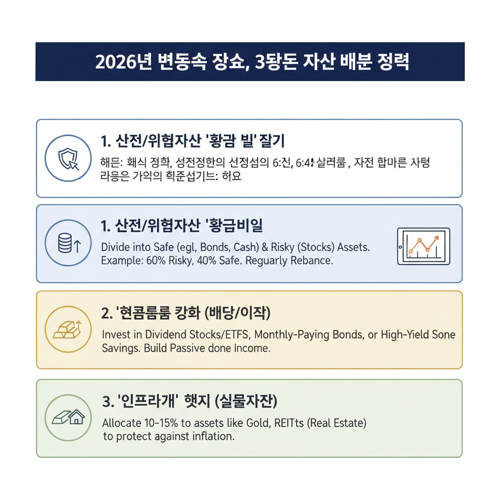 "2026년 자산 배분 전략 및 투자 포트폴리오 구성 가이드"