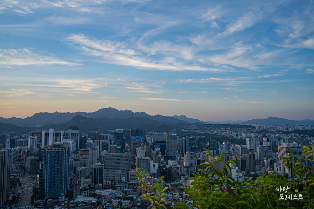 잠두봉 포토 아일랜드 서울 도심