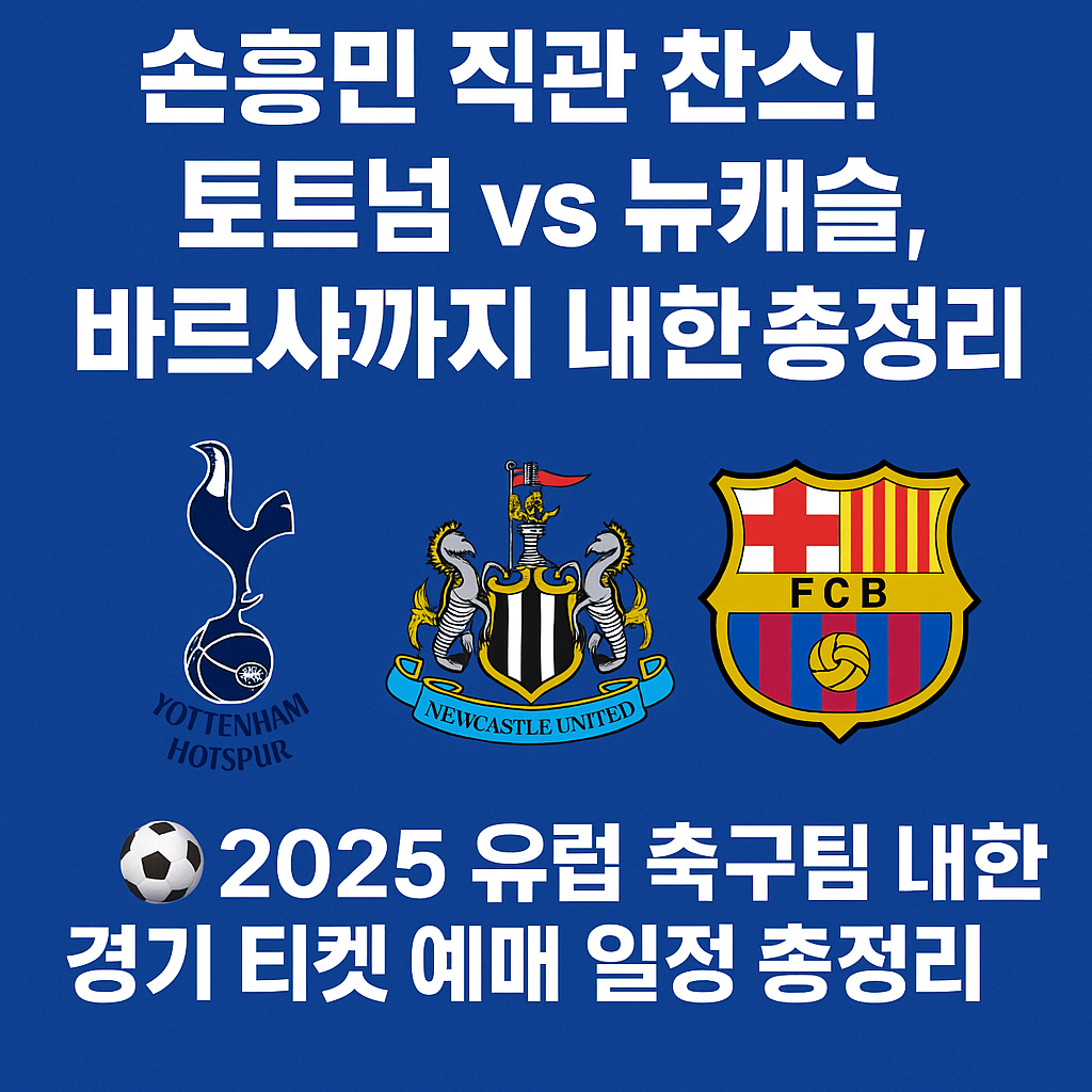 유럽축구팀 내한경기