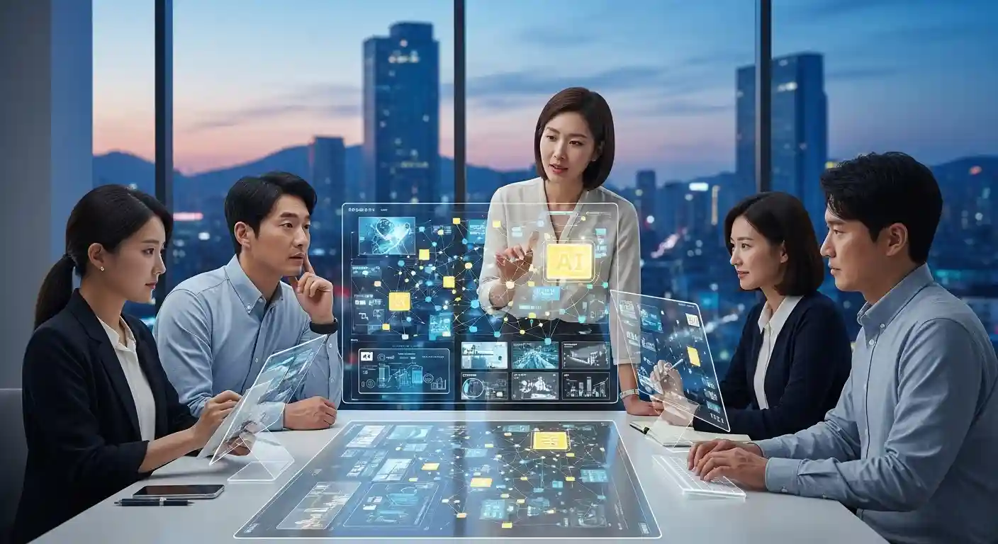 <img src="ai_learning_curation_with_human_insight.webp" alt="AI 한계를 인간적 통찰과 전략적 배열로 보완하는 학습 큐레이션 장면, 이미지 입니다">