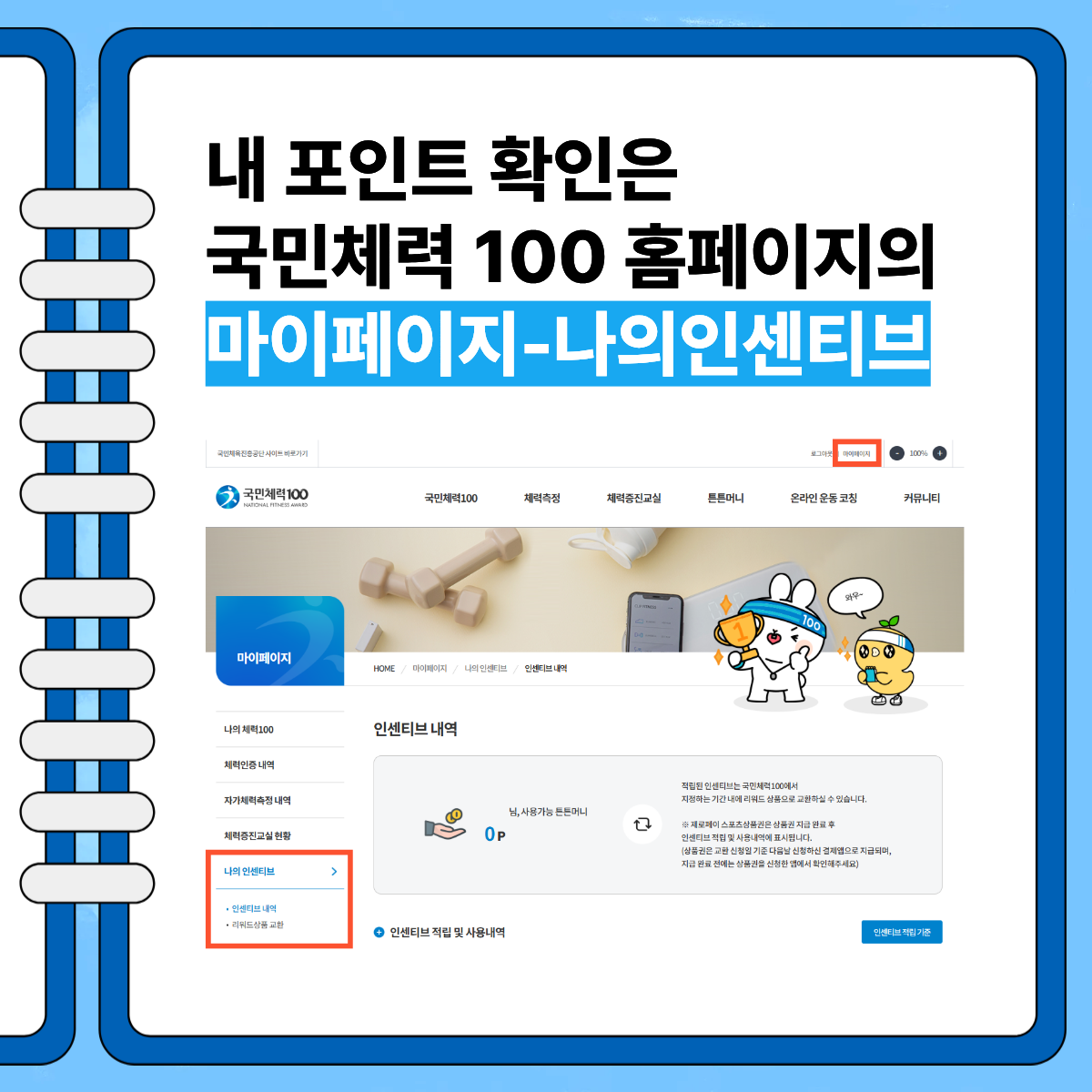 2026 튼튼머니 적립 방법 총정리 (운동하면 최대 5만원 받는 방법)