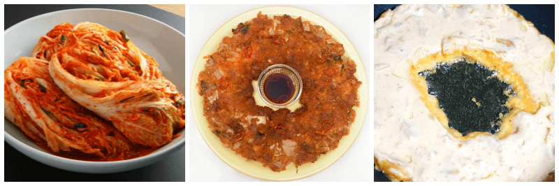 김치, 김치전, 김치전 반죽 사진