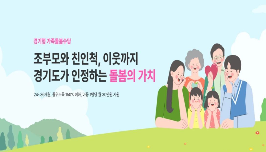 지역별 조부모 돌봄수당 지원