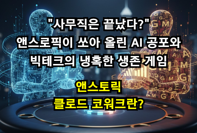 앤스로픽이 쏘아 올린 AI 공포와 빅테크의 냉혹한 생존 게임