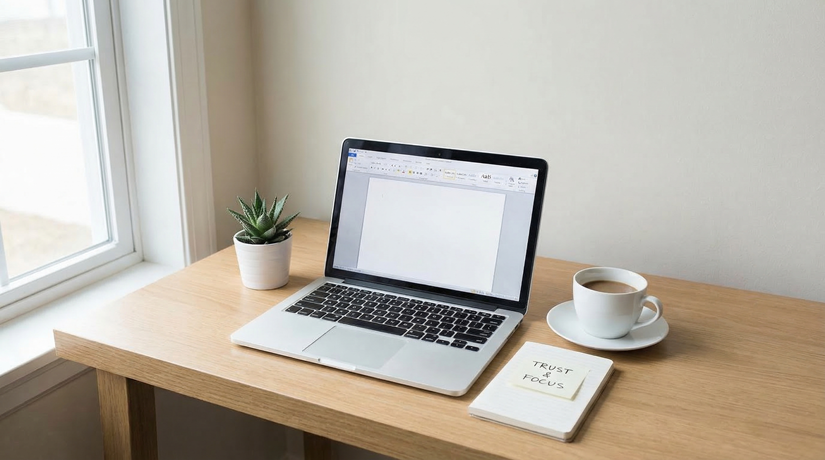 집중력을 높여주는 딥 워크 최적화 책상 환경 이미지