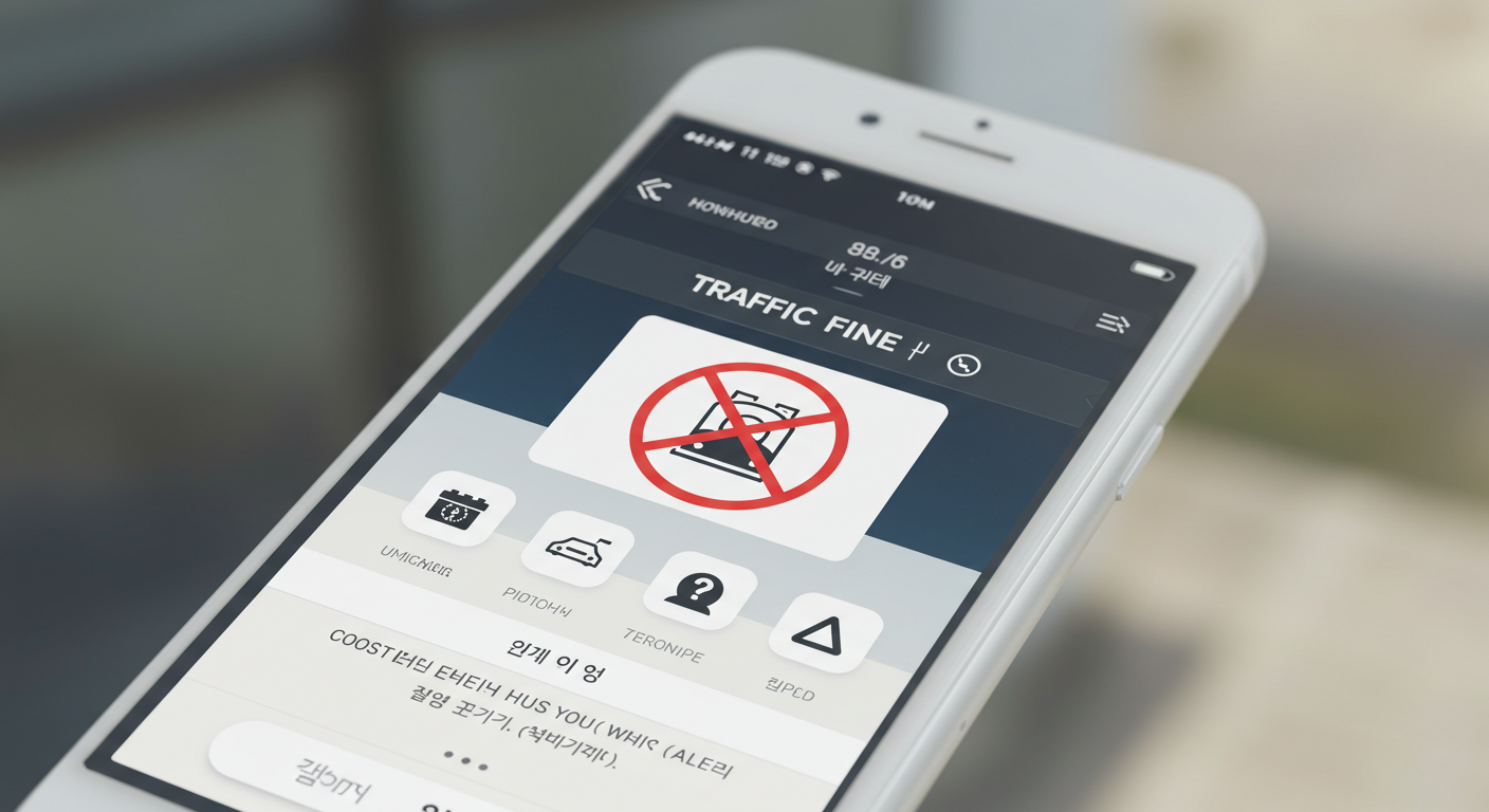 주정차위반&amp;#44; 과속단속&amp;#44; 이의신청