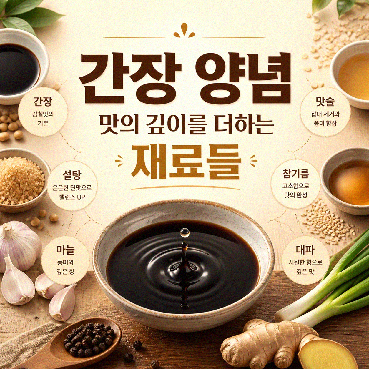 집밥의 완성, 한식 양념 맛내기