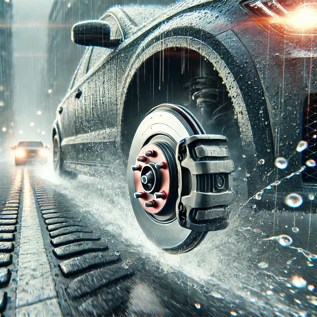 비 올 때 브레이크 소리 관리