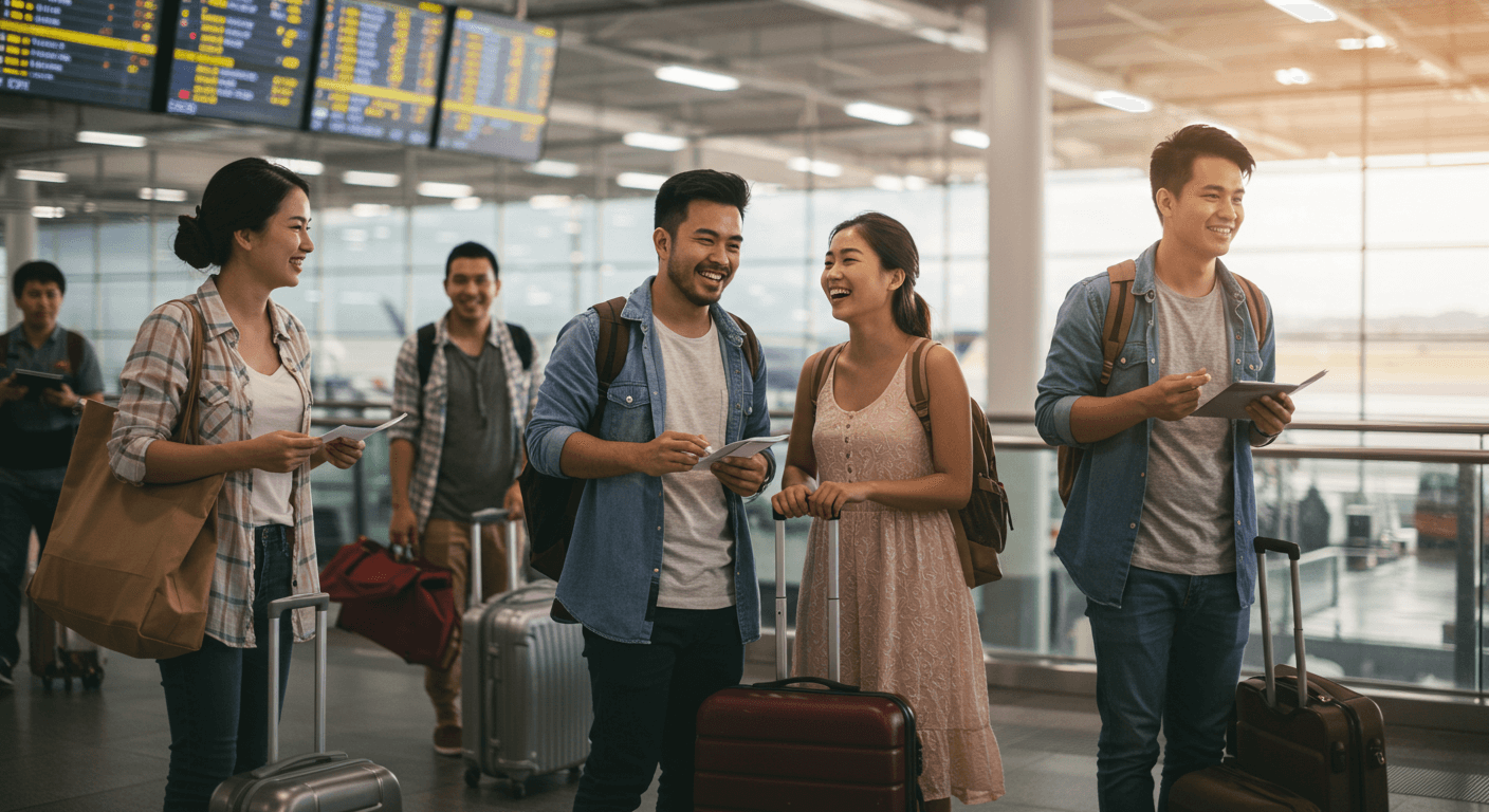 탑승 대기 사진