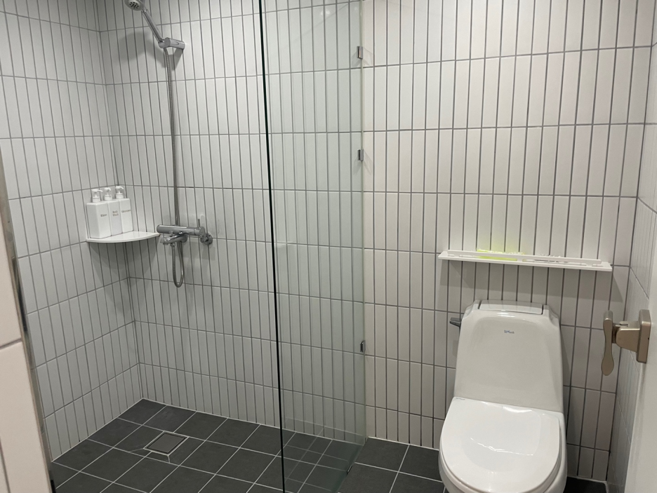 더헤이븐리조트 디럭스오션룸 화장실 사진