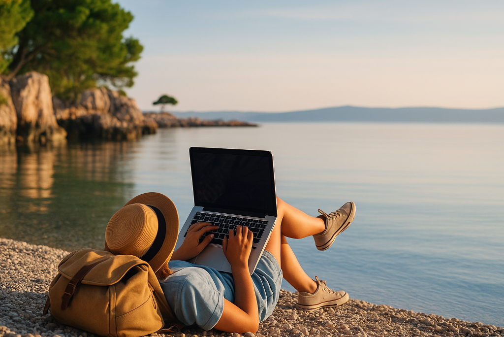 바다 워케이션 이미지