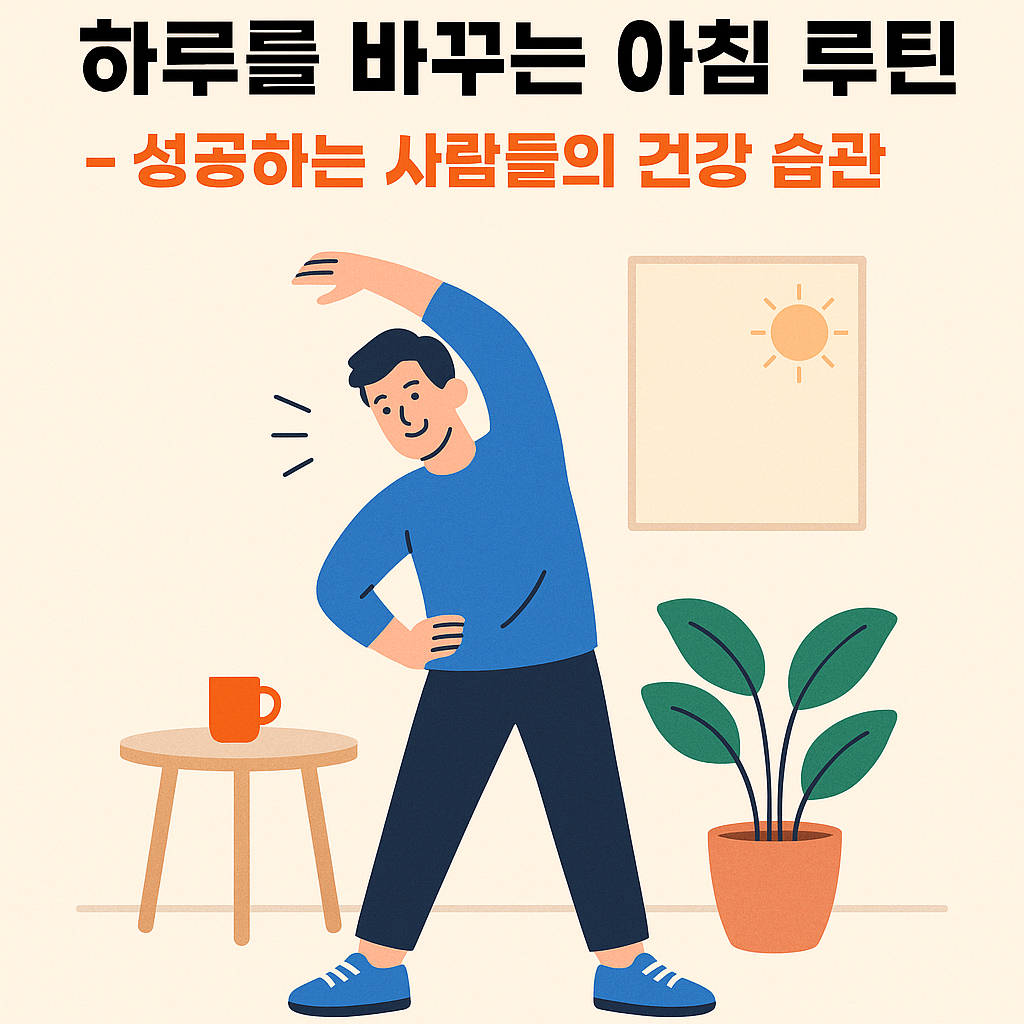 하루를 바꾸는 아침 루틴 &ndash; 성공하는 사람들의 건강 습관