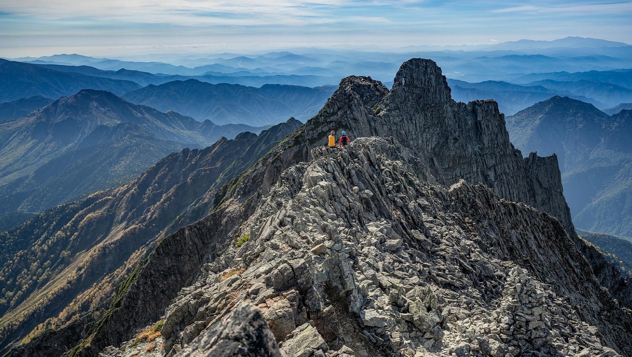 일본 북알프스 종주