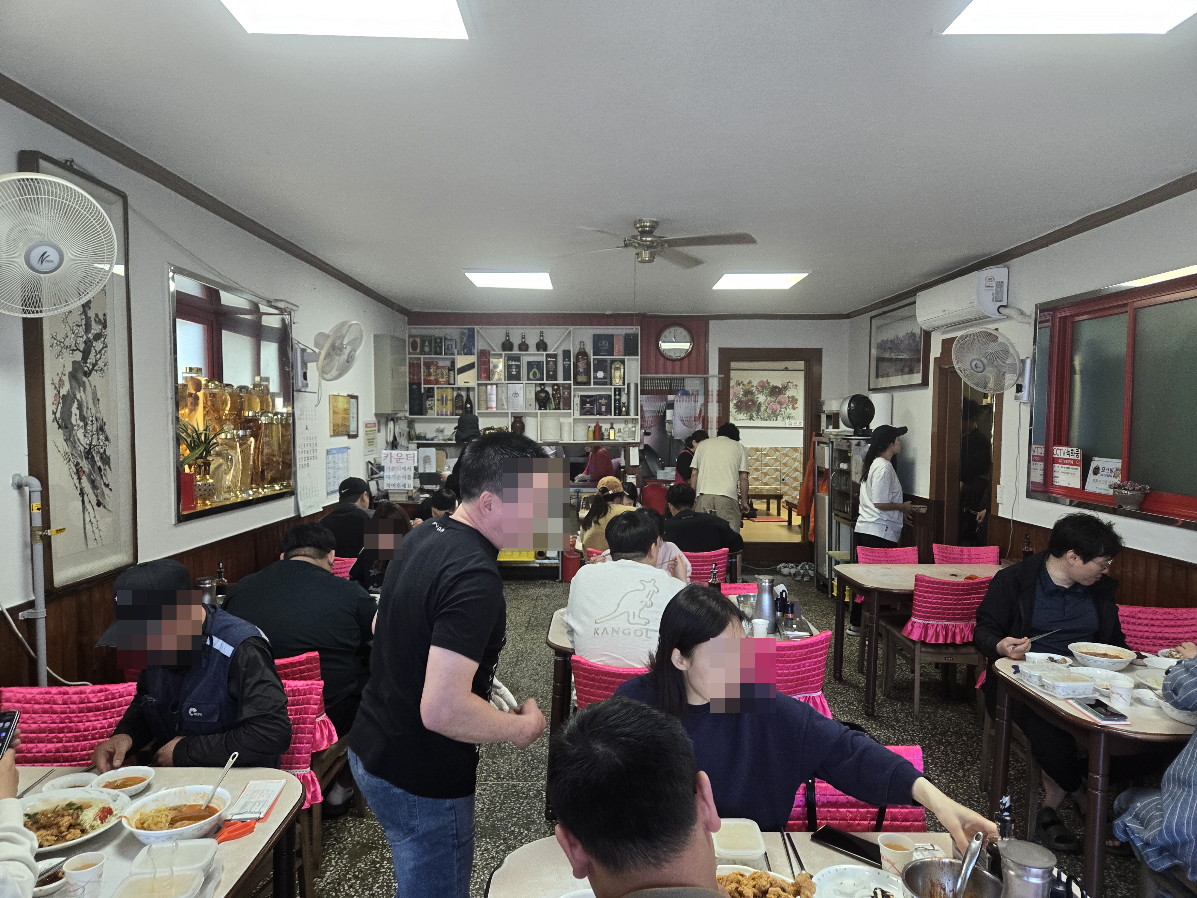 아산 목화반점 내부 모습