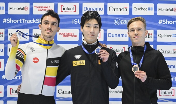 남자 쇼트트랙 1500m 금메달 황대헌