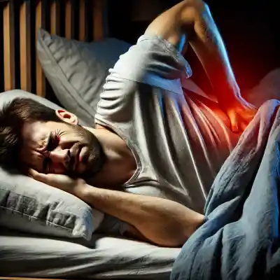 잘 때 등 이 아픈 이유1