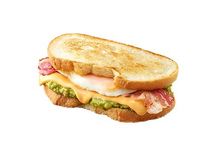 이디야 - 에그베이컨 과카몰리 샌드위치