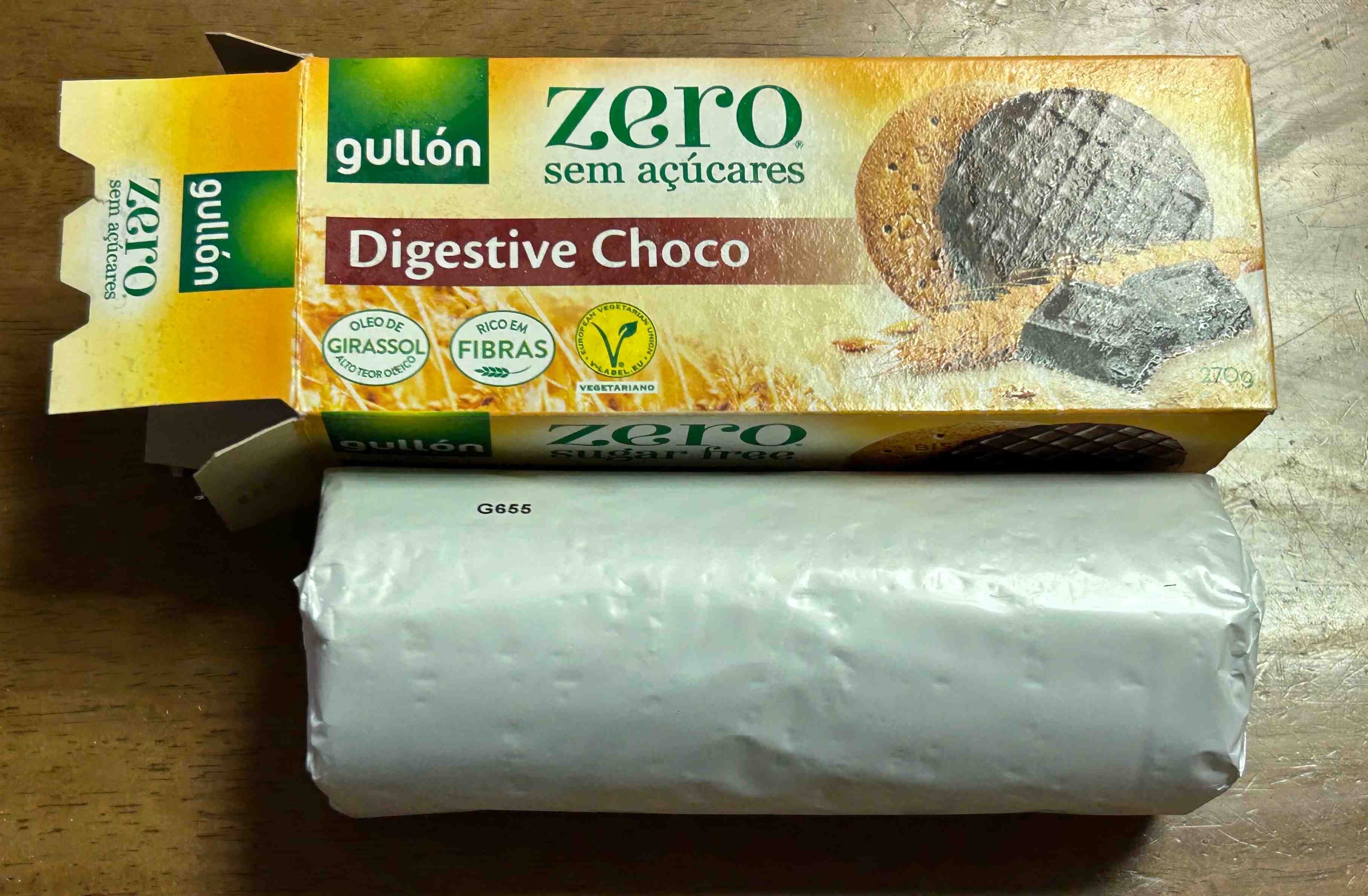 구욘 무설탕 초코 다이제 박스