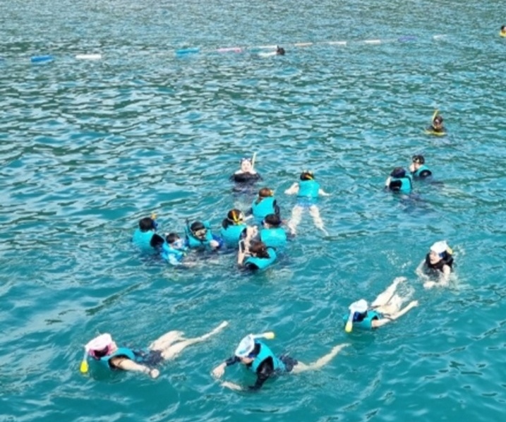 호핑투어 스노쿨링 이미지