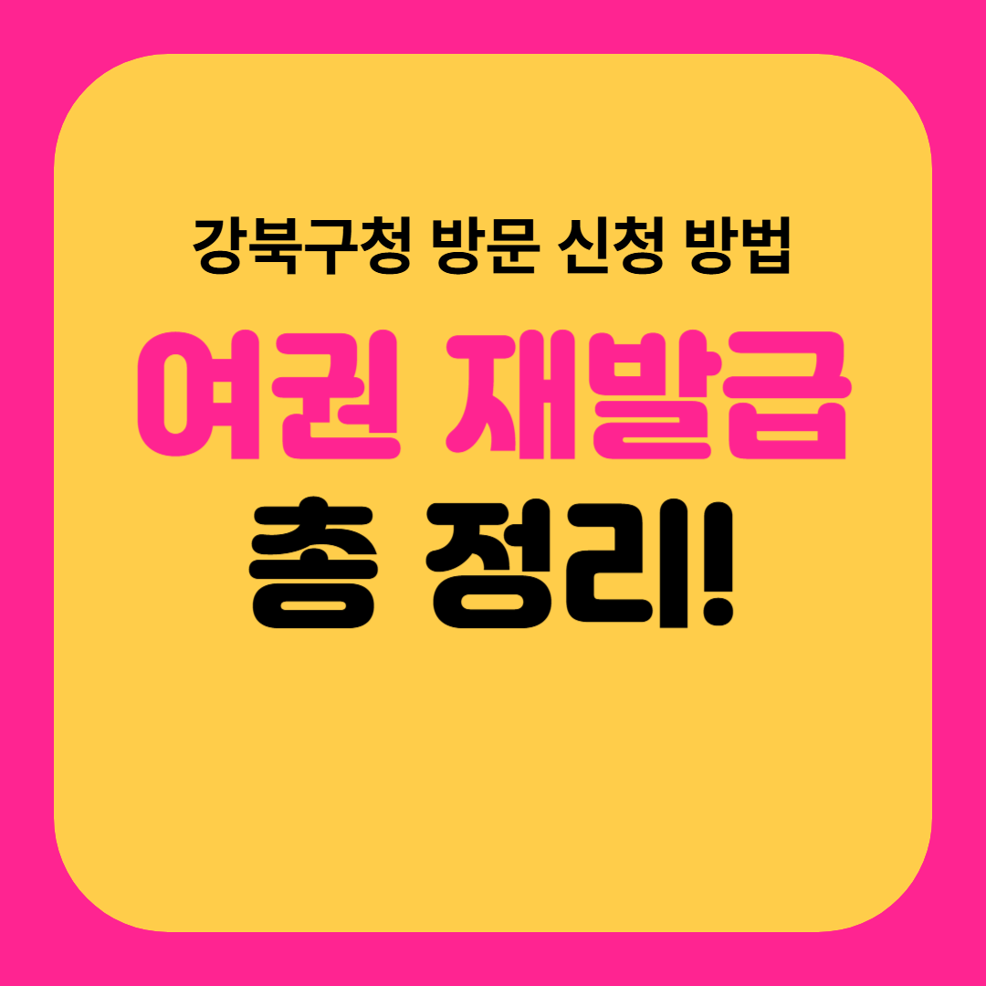 여권 재발급