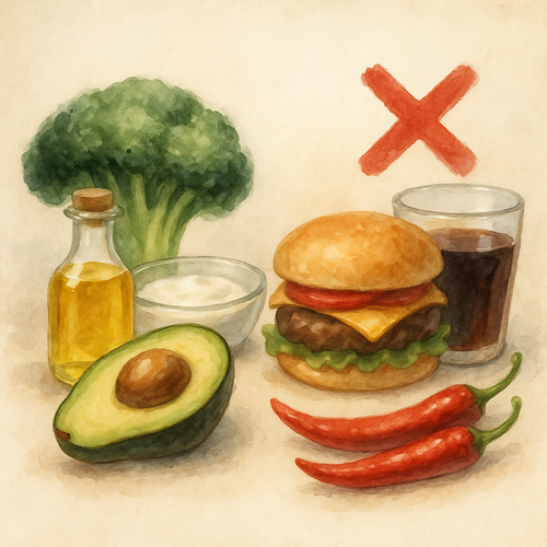 역류성식도염-음식