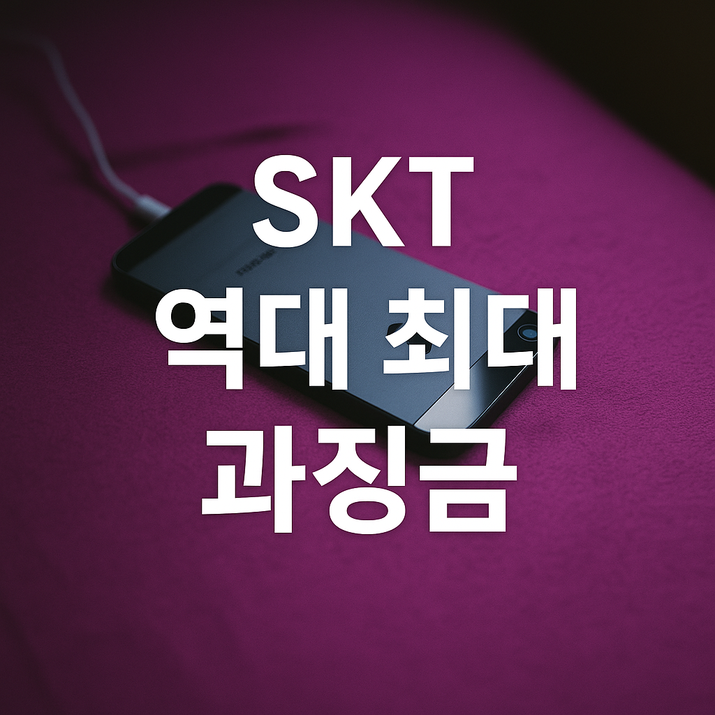 skt 과징금 역대 최대