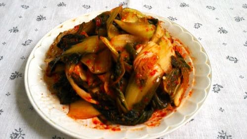 얼갈이배추김치-얼갈이겉절이-담그는법-만드는법