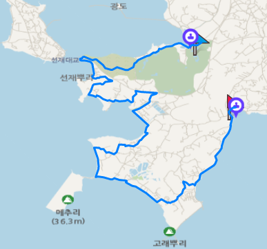 경기둘레길 명소 추천 가볼만한곳 걷기좋은 대부도해변 안산 50코스