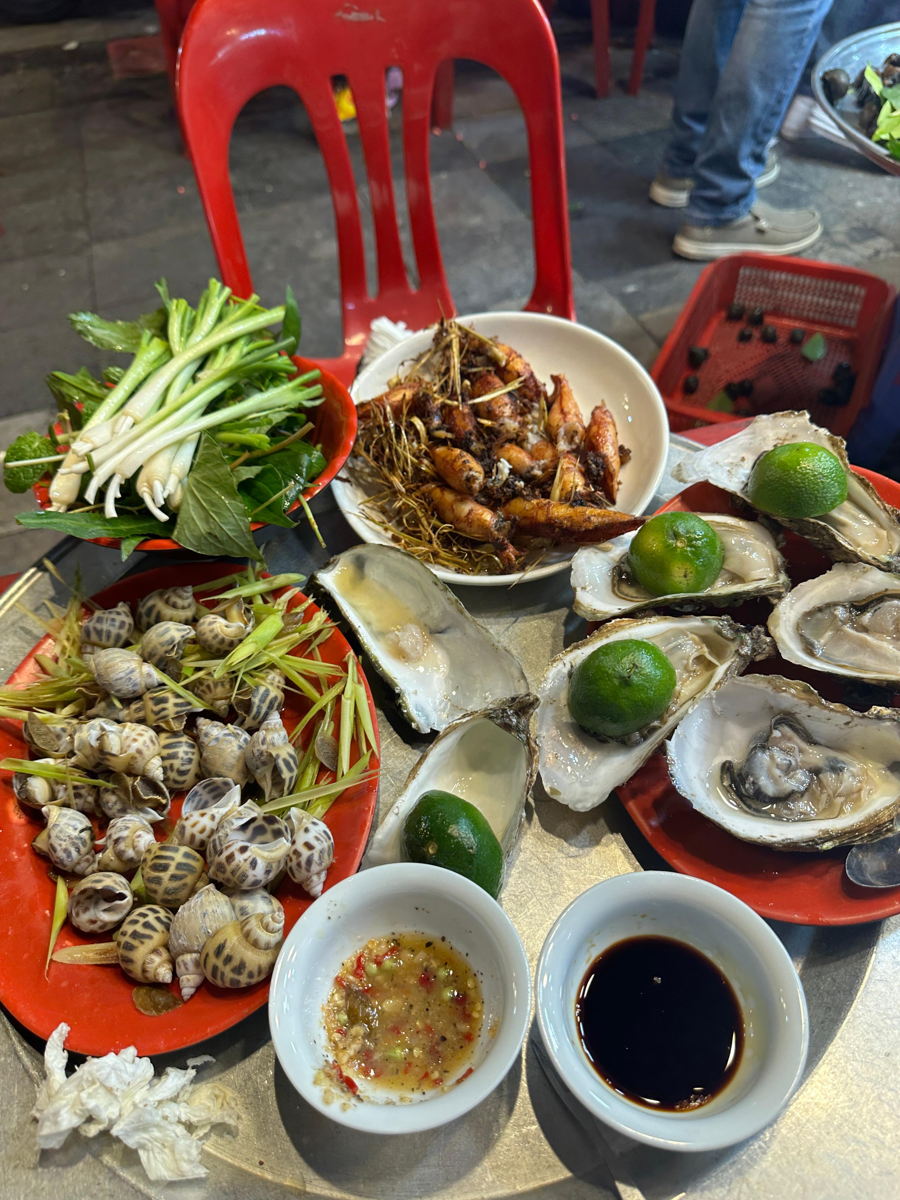 올드 쿼터 길거리 음식