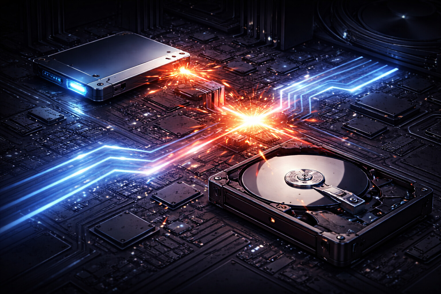 프로그램이 자꾸 느려지고 멈춘다면 SSD 하드디스크부터 점검하세요