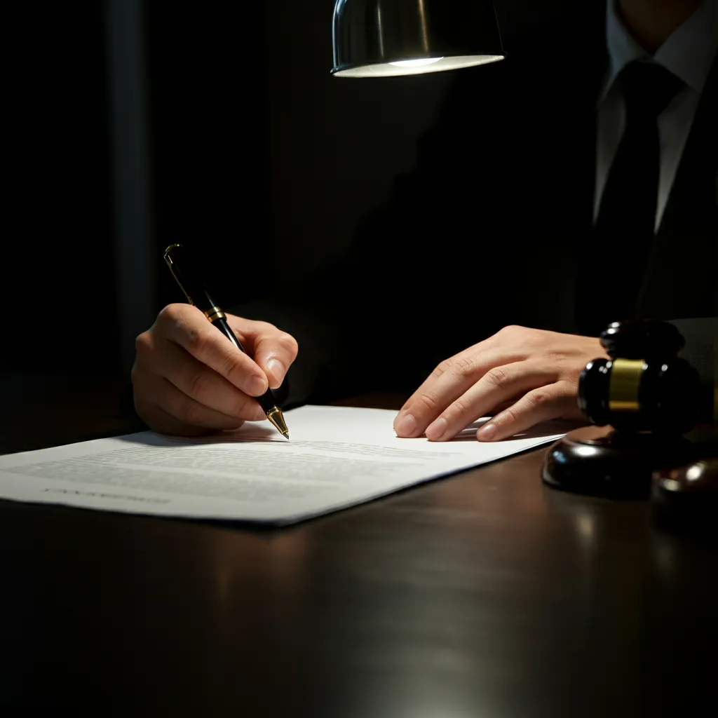 여자-명도소송-서류작성하는 모습