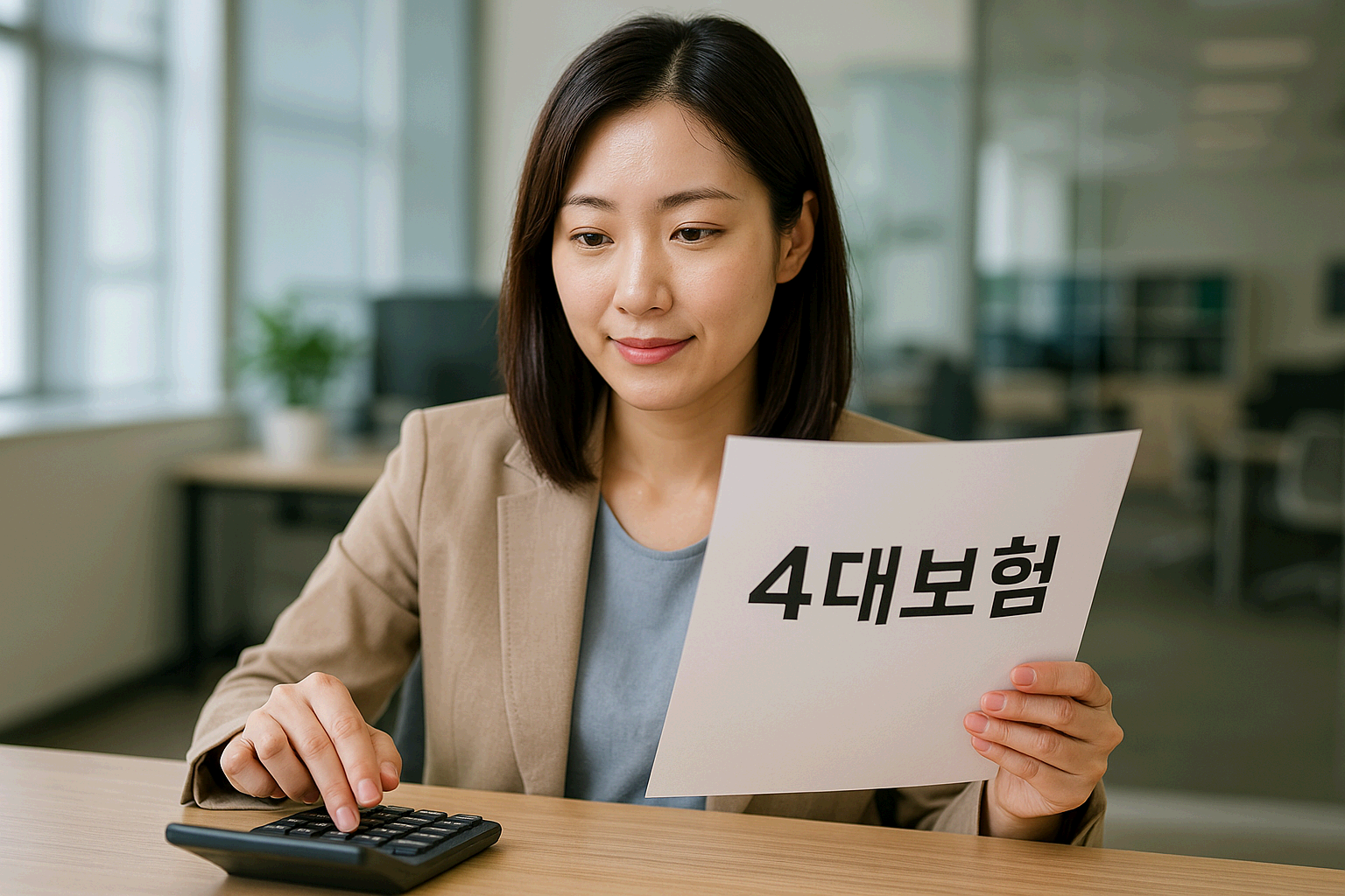 4대보험료 얼마나 내야 할까? 계산기 하나로 끝내기