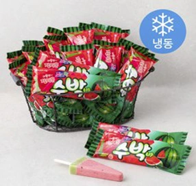 롯데웰푸드 수박바 (냉동)&#44; 3200ml&#44; 1개