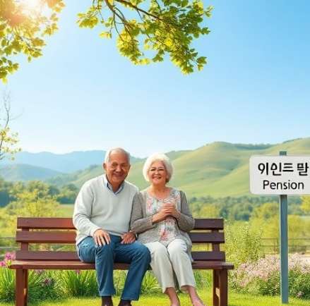 기초노령연금관련그림