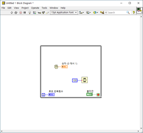 랩뷰예제_랜덤주사위