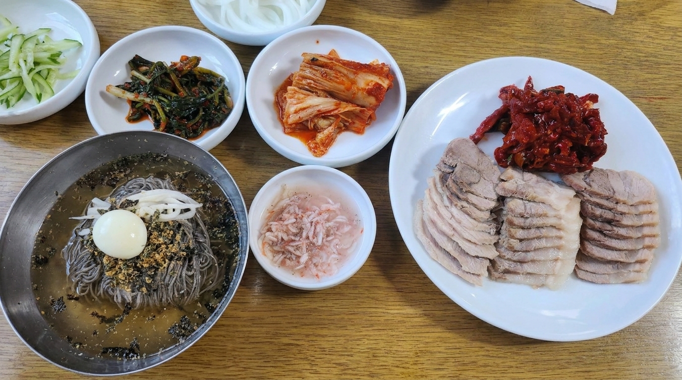 생활의 달인 <강원도 양양, 전설의 막국수> 위치정보
