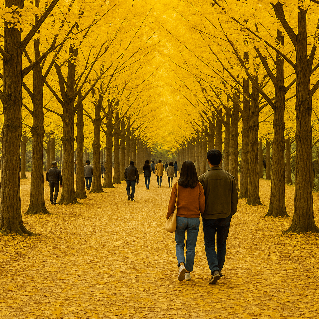 9월 강원 홍천 은행나무숲에서 즐기는 가을 힐링 여행