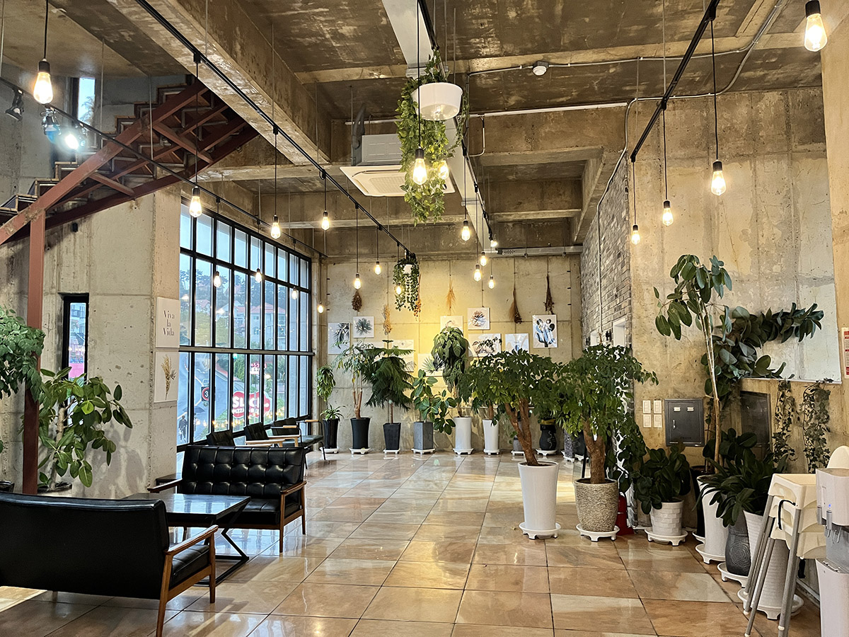 남해 독일마을 쿤스트 라운지 2층