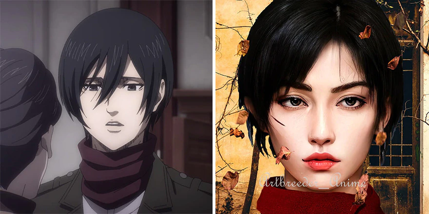 진격의 거인 - 미카사