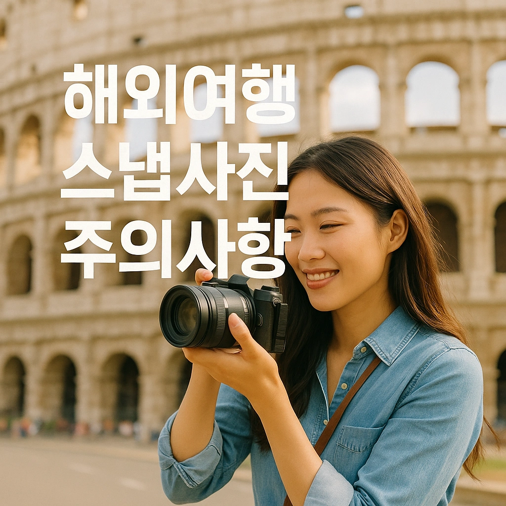 해외여행 스냅사진, 어디서 어떻게 찍어야 안전하고 후회 없는 추억을 남길 수 있을까요