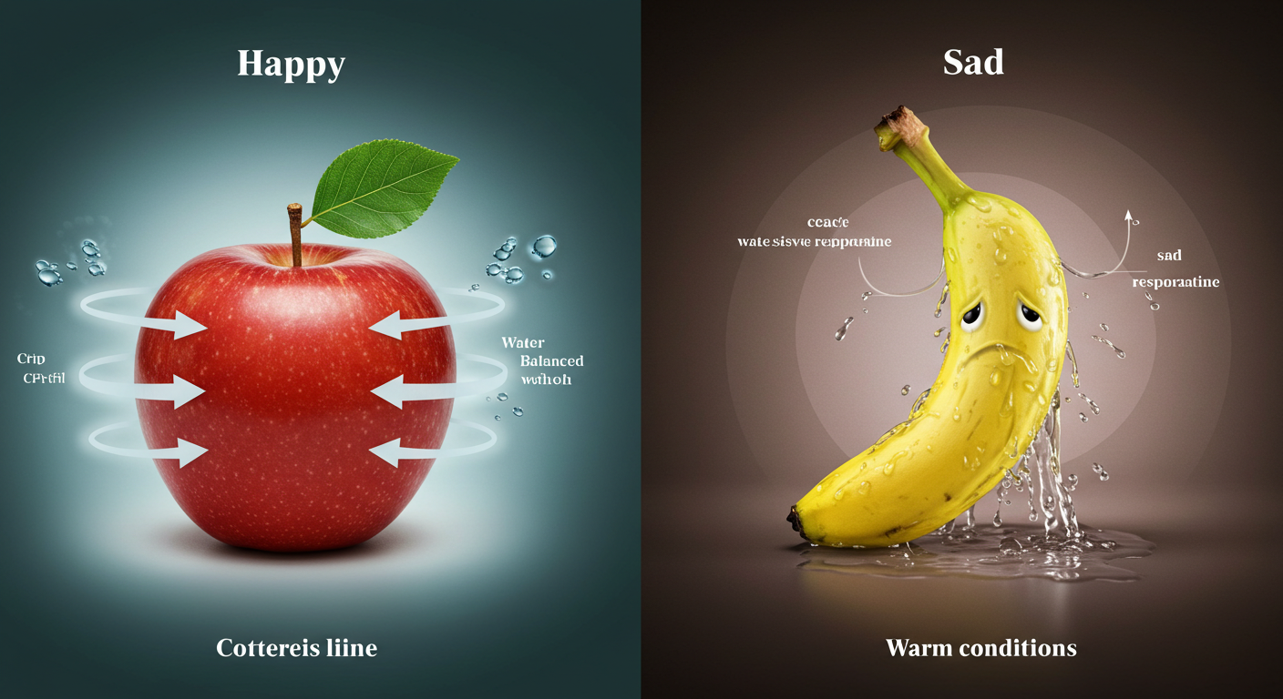 채소나 과일은 저온에 취약