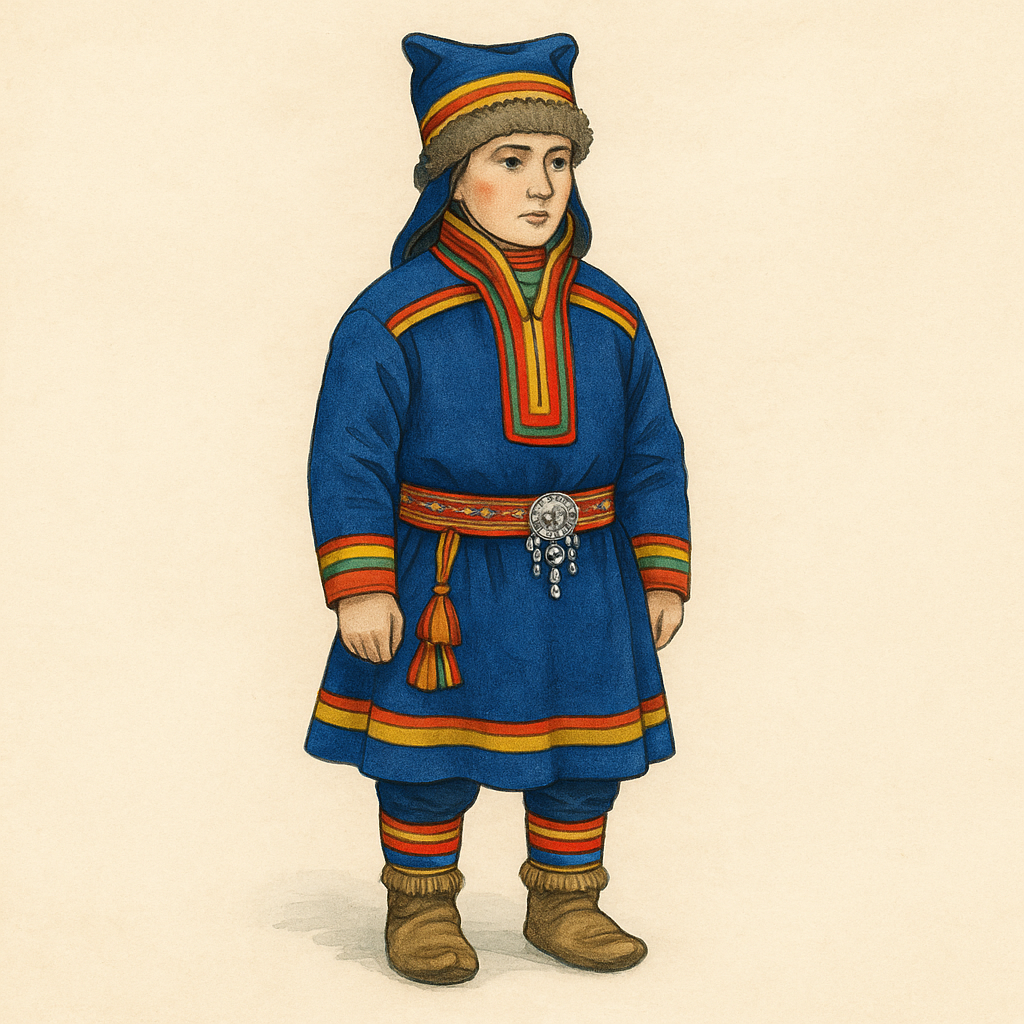 스웨덴 삼족(사미족)의 전통 의상 – 기후 변화와 문화 소외로 사라짐