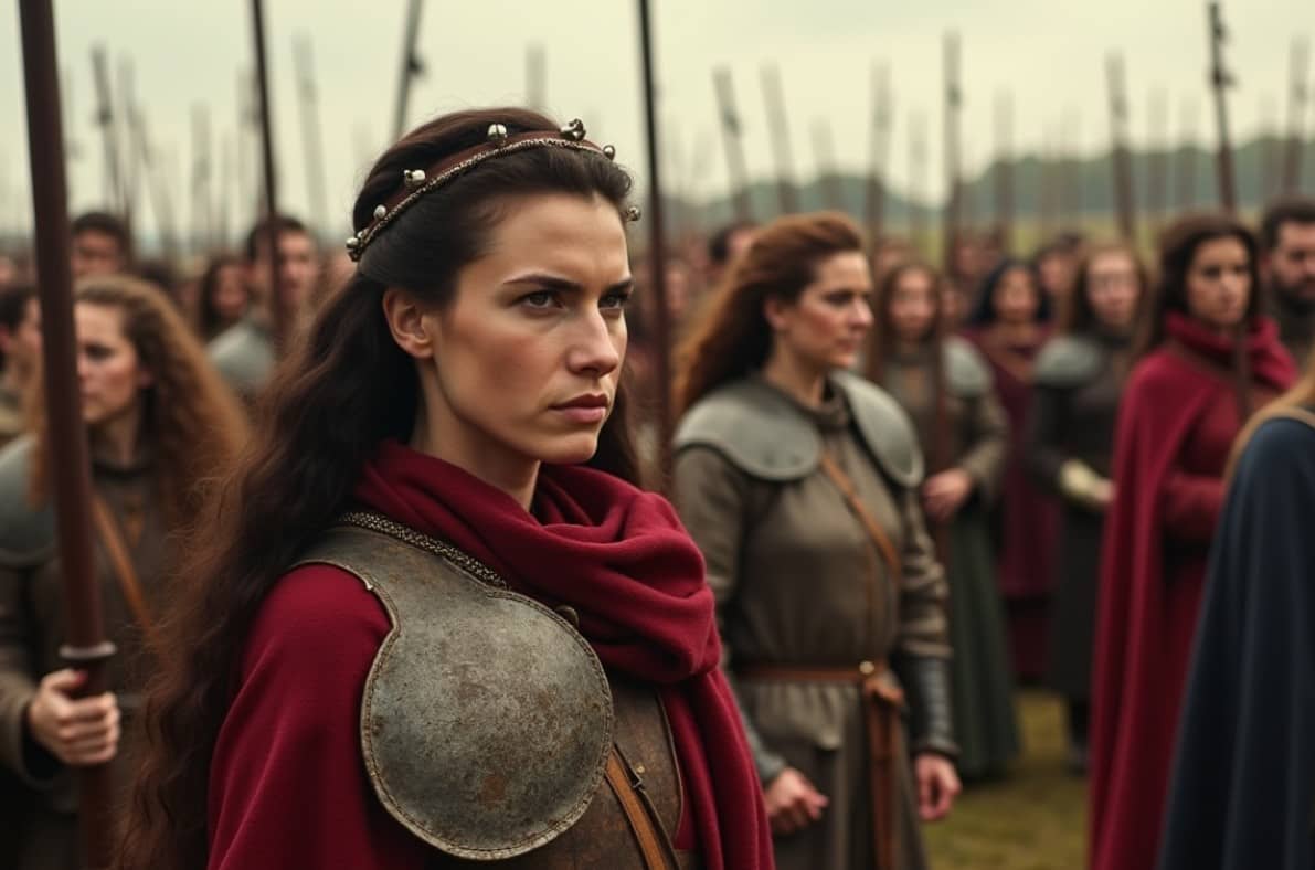 중세 전쟁에서 여성들의 역할