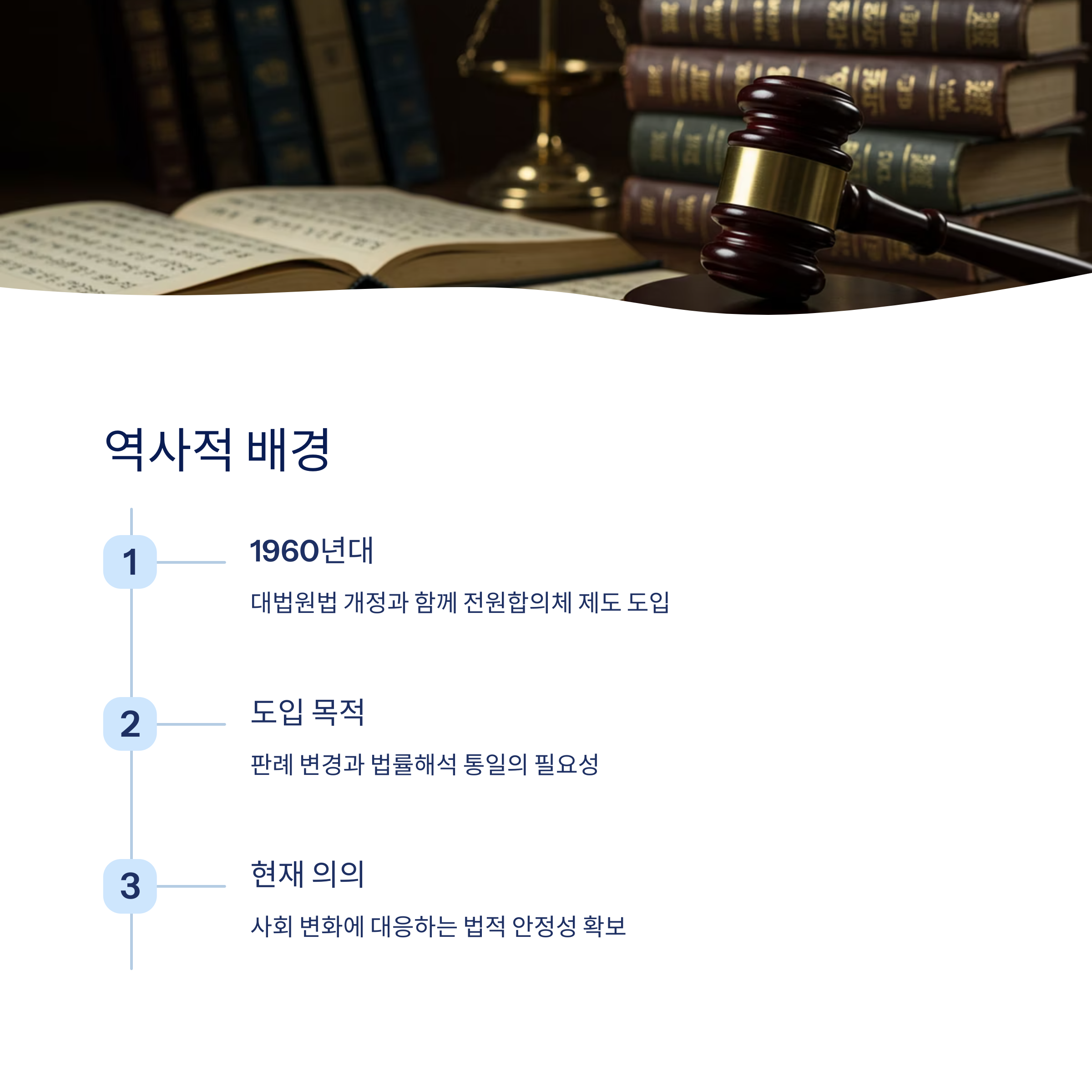 전원합의체의 역사적 배경