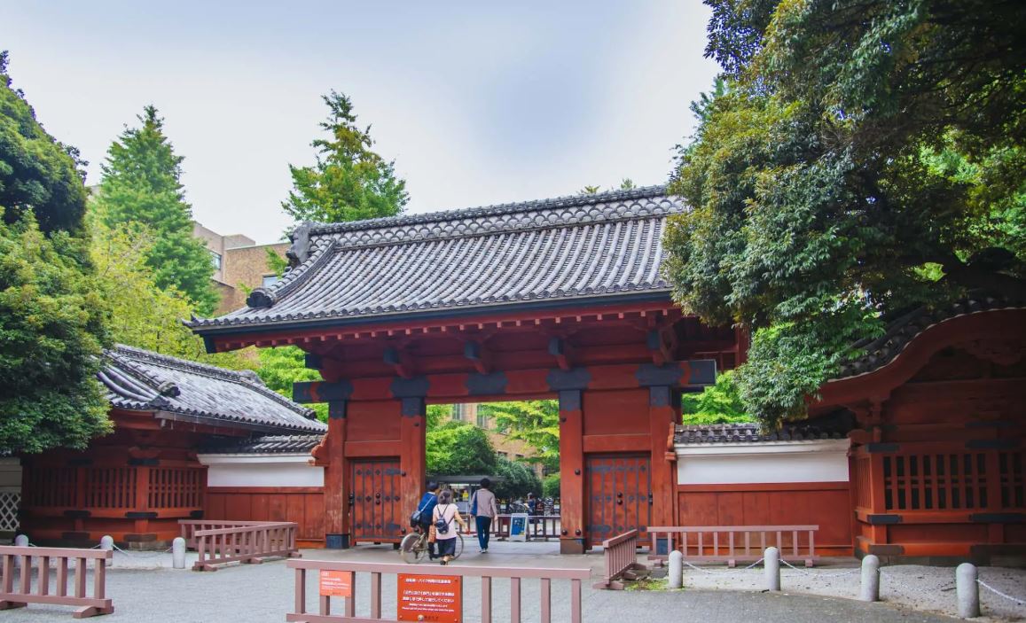 도쿄 대학교 정문 사진